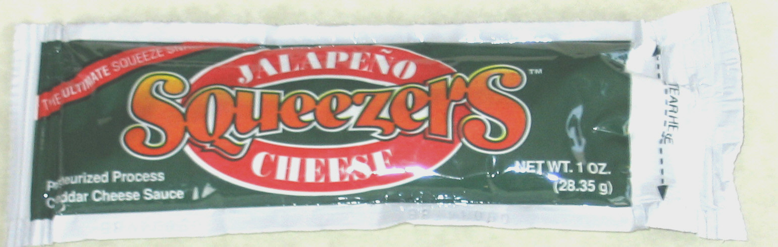 Jalapeno cheese squeezer
