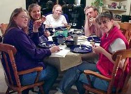 The testers are Janel, Sarah.Jamie, Josh, Anna, Sandra and Charles.